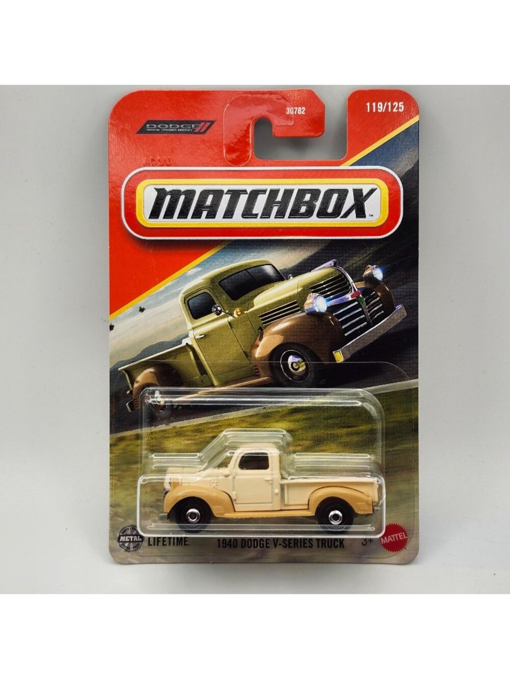 Matchbox 1940 Dodge V Series Trucks Cream Tan 2025 119/125